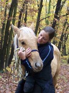 ...a mazl�me i na proch�zce